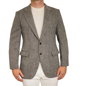 Men Harris Tweed Blazer Made in USA 90'S Scottish Wool - Etsy