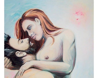 Passionate couple (Original artwork available)