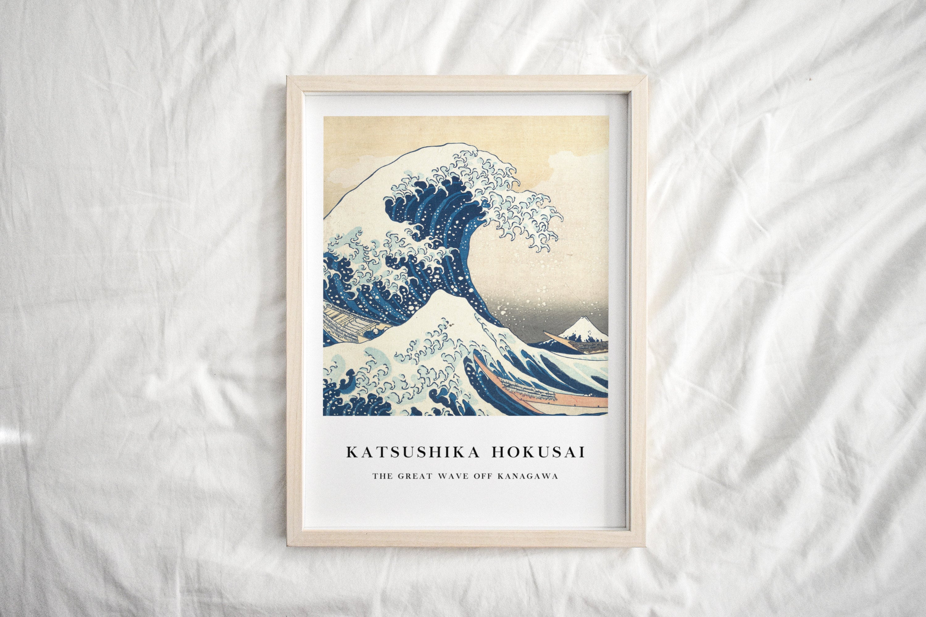 Mesmerizing Masterpiece: the Great Wave Exhibition Poster Iconic Hokusai  Japanese Museum Art-captivating the Great Wave Exhibition Poster 