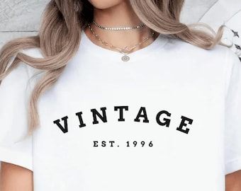 30th Birthday T-Shirt, 1996 Vintage Unisex Tee