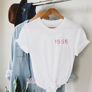 70th birthday gift shirt, Limited Edition 1955, 70th Birthday Shirt, Birthday Gift for him and her, 70th Birthday Present, Unisex