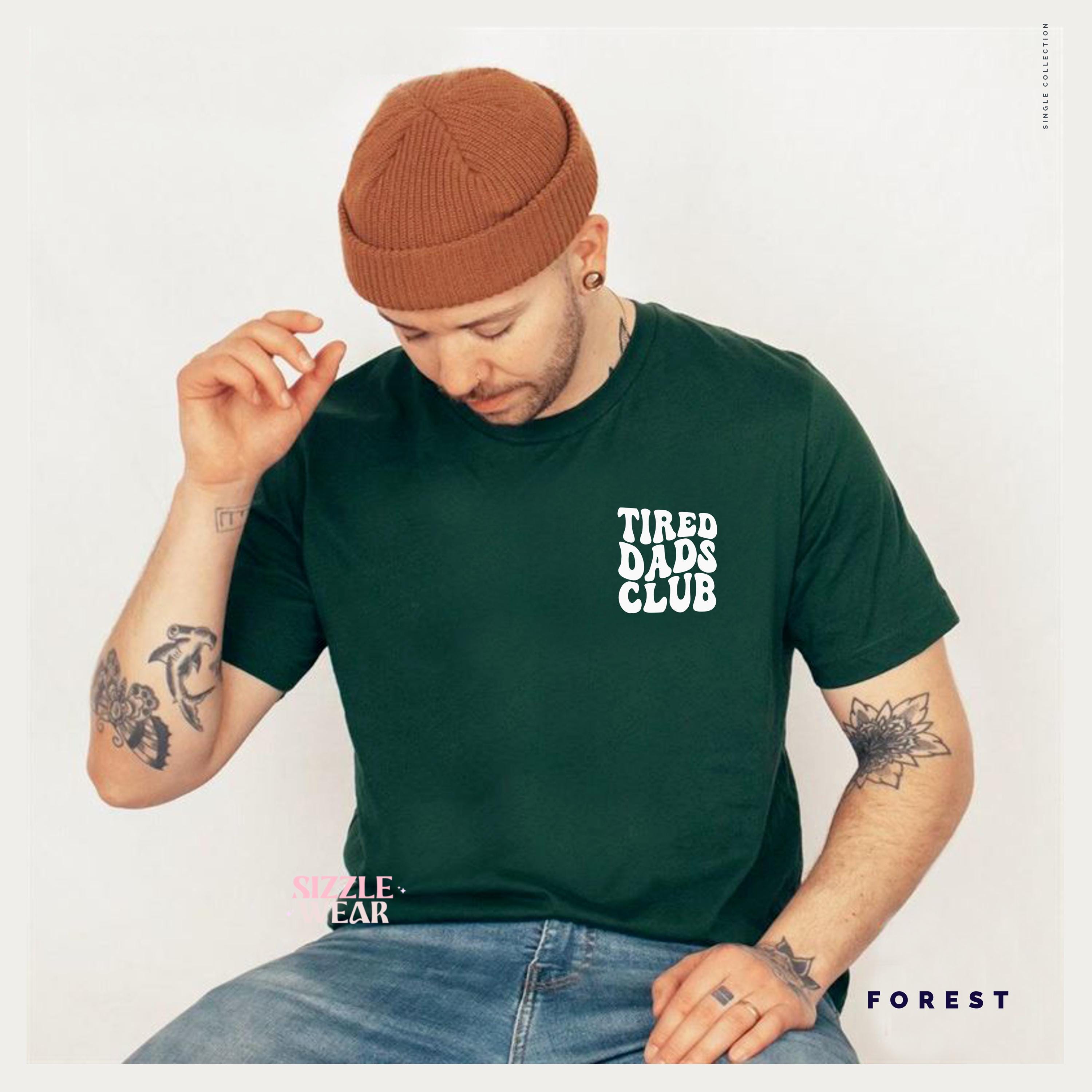 T-shirt Humoristique Homme "J'étais Fatigué Hier..." - Coton, Fait Main USA, Neuf Avec étiquettes