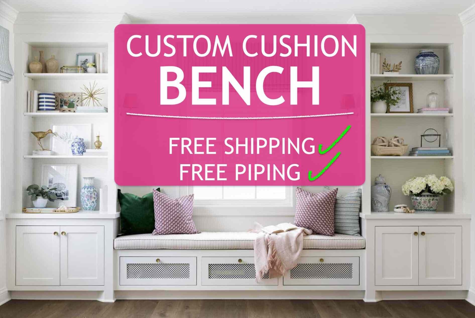 3 Bench Cushion Custom Bench Cushion Cushion for Bench Etsy Australia