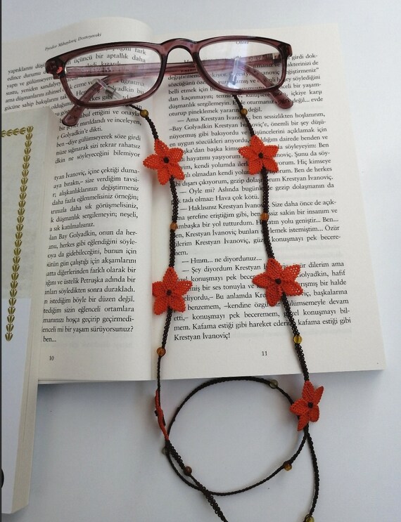 Catene Per Occhiali Con Perline - 3 Pezzi Con Anelli In Silicone Antiscivolo - Foto 10