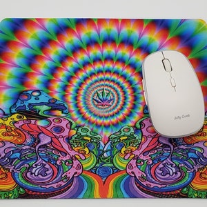 Trippy Psychedelic Mouse Pad