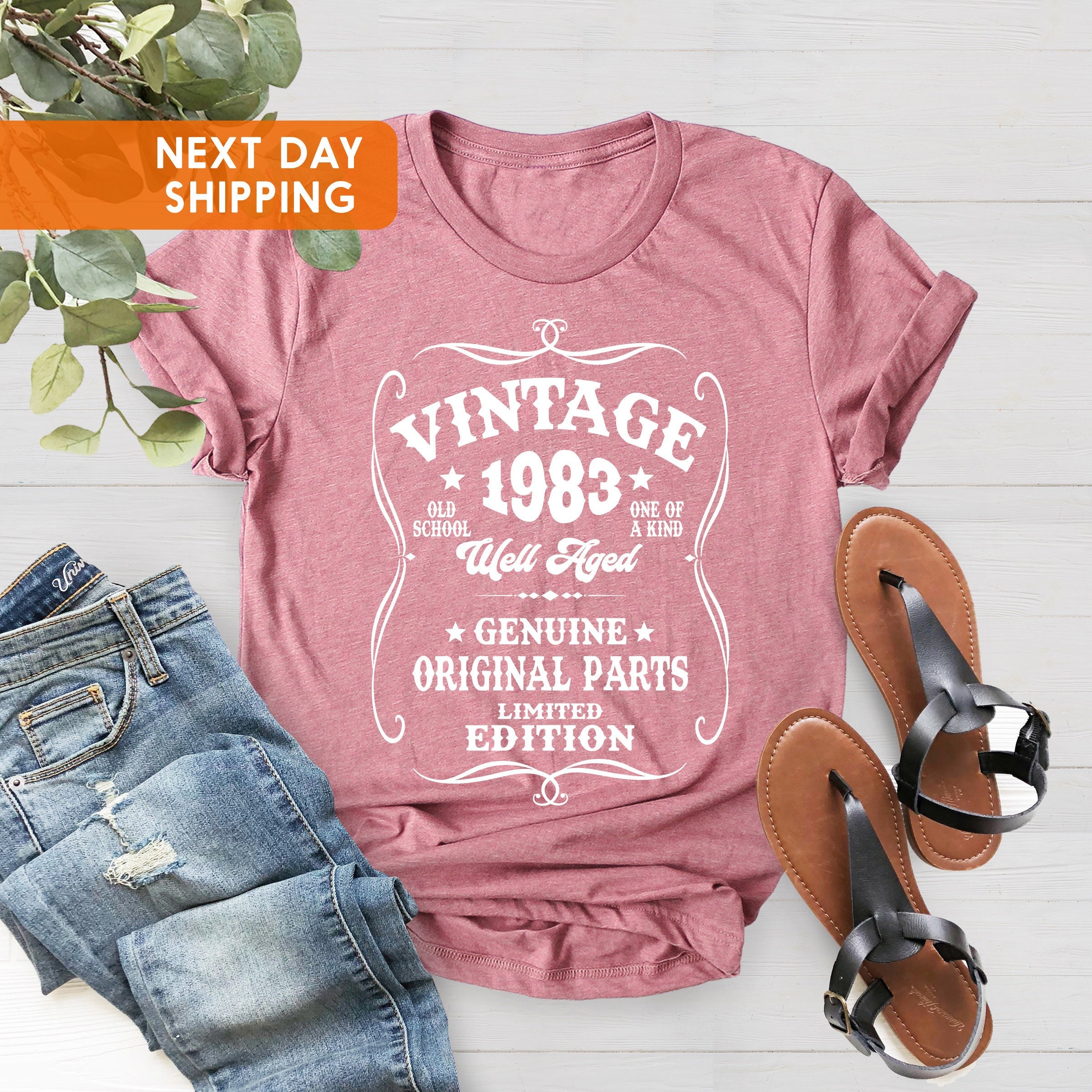 1983 Well Aged Shirt, 40th Birthday Gift, Vintage 1983 Shirt, 40th Birthday