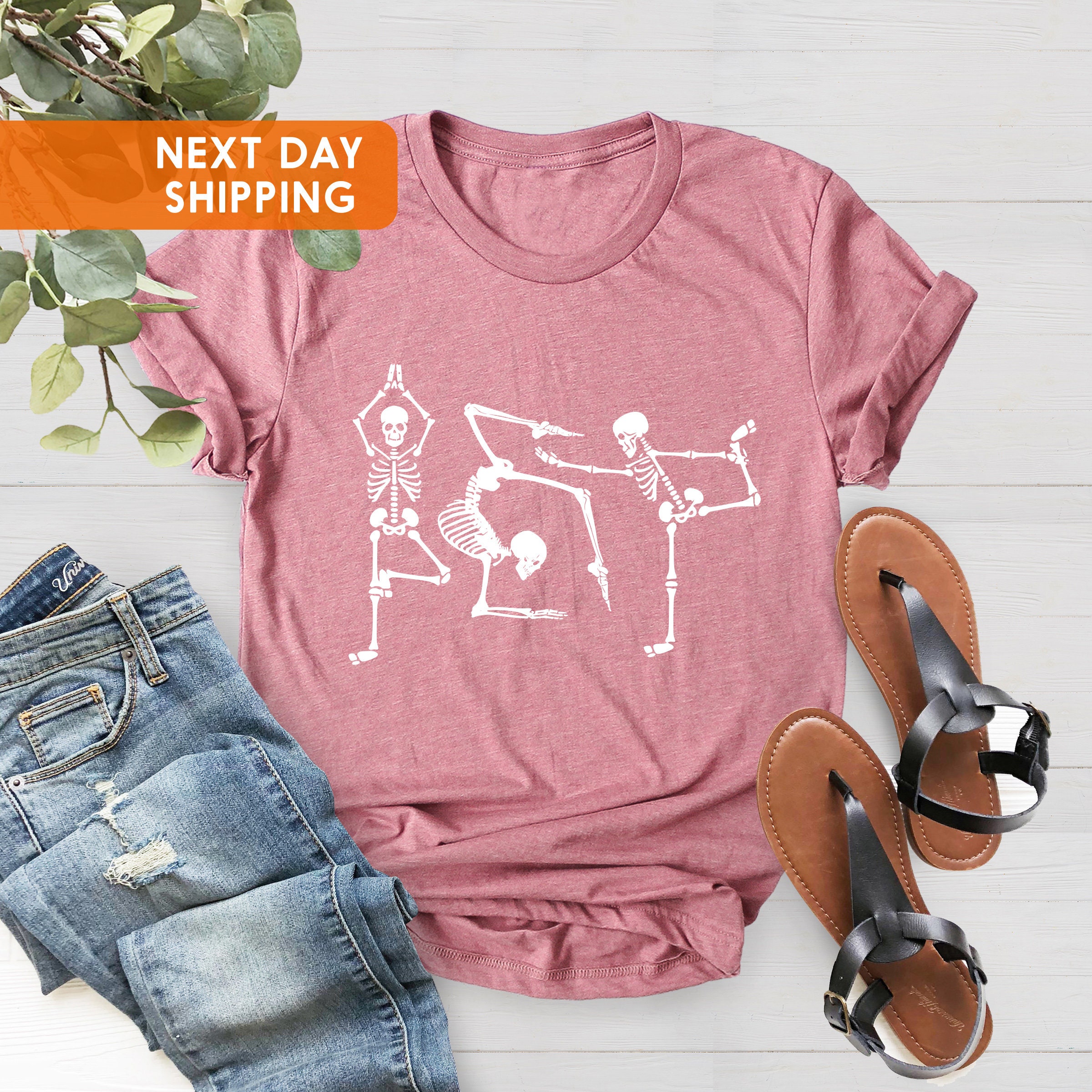 Discover Skeletons Yoga Shirt, Yoga Lover Shirt