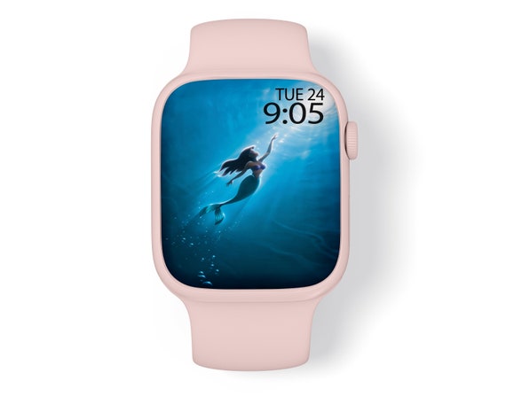 The Little Mermaid Wallpaper Apple Watch Face Watch Background
