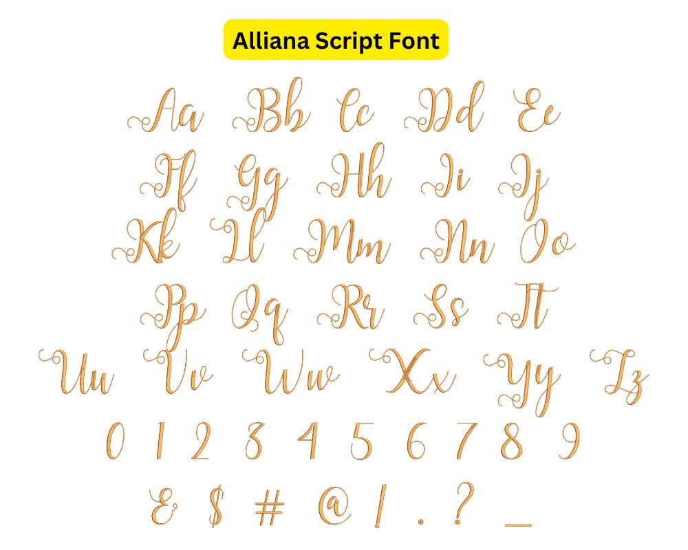 Combo Script Font Wedding Combo Embroidery Font - Puzzle Love & Elegant Script Combo - 5 ...