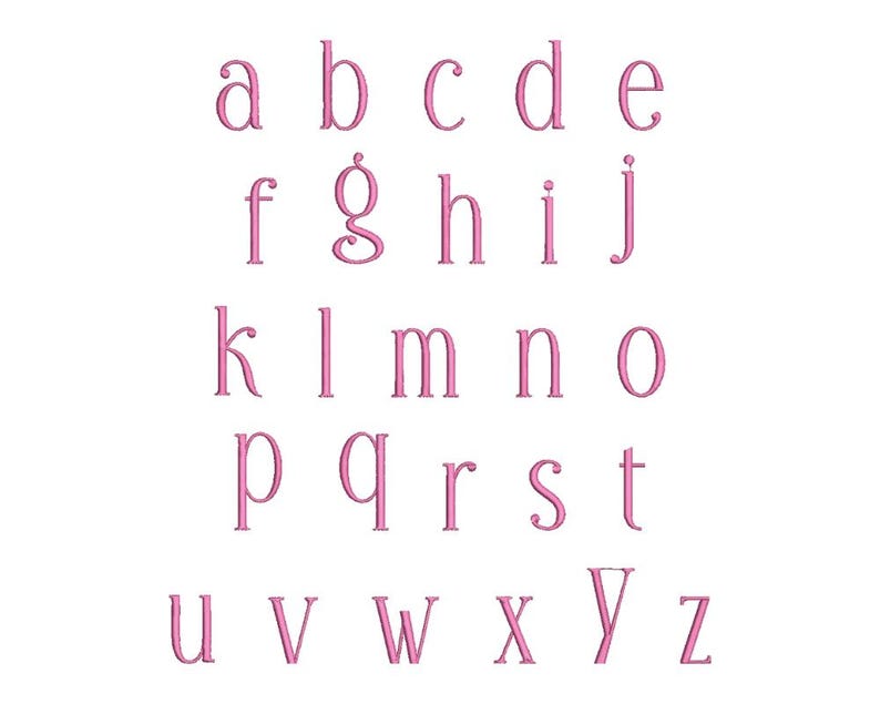 Elegant Blush Bloom Embroidery Font - Delicate Floral Inspired Script ...