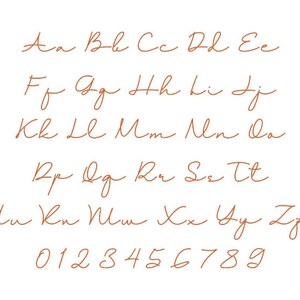 Fairwater Script Font, Machine Embroidery Design, Fairwater Script Bx ...