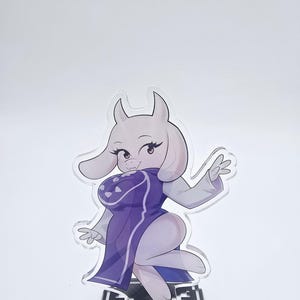 Carino Tori + Alphys 5&quot; Twin Set + ADESIVO GRATUITO