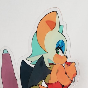 Rouge Lifeguard 6&quot; Double Sided Acrylic Standee