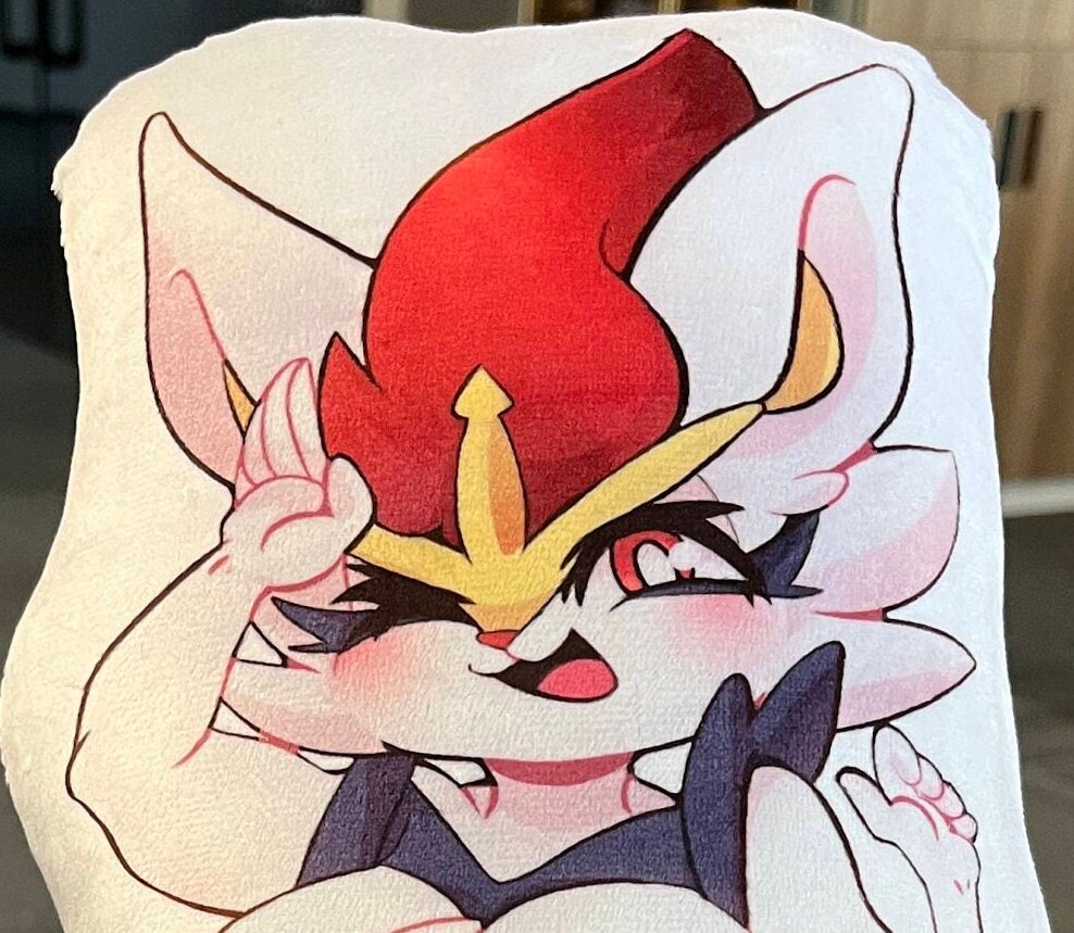 DISCOUNTED - Cinder Pillow Case 16-32" Tall - FREE Stickers