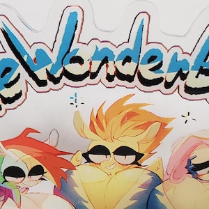 The WonderBusts 4&quot; Double Sided Acrylic Standee