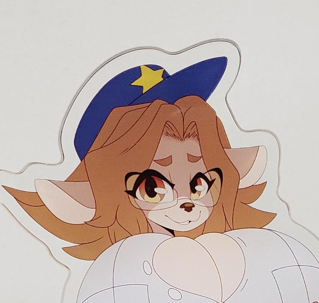 Fiona Fawnbags Police 6 Double Sided Acrylic Standee - Etsy Denmark