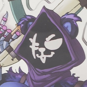 DISCOUNTED - Raven Leader 6&quot; Acrylic Standee