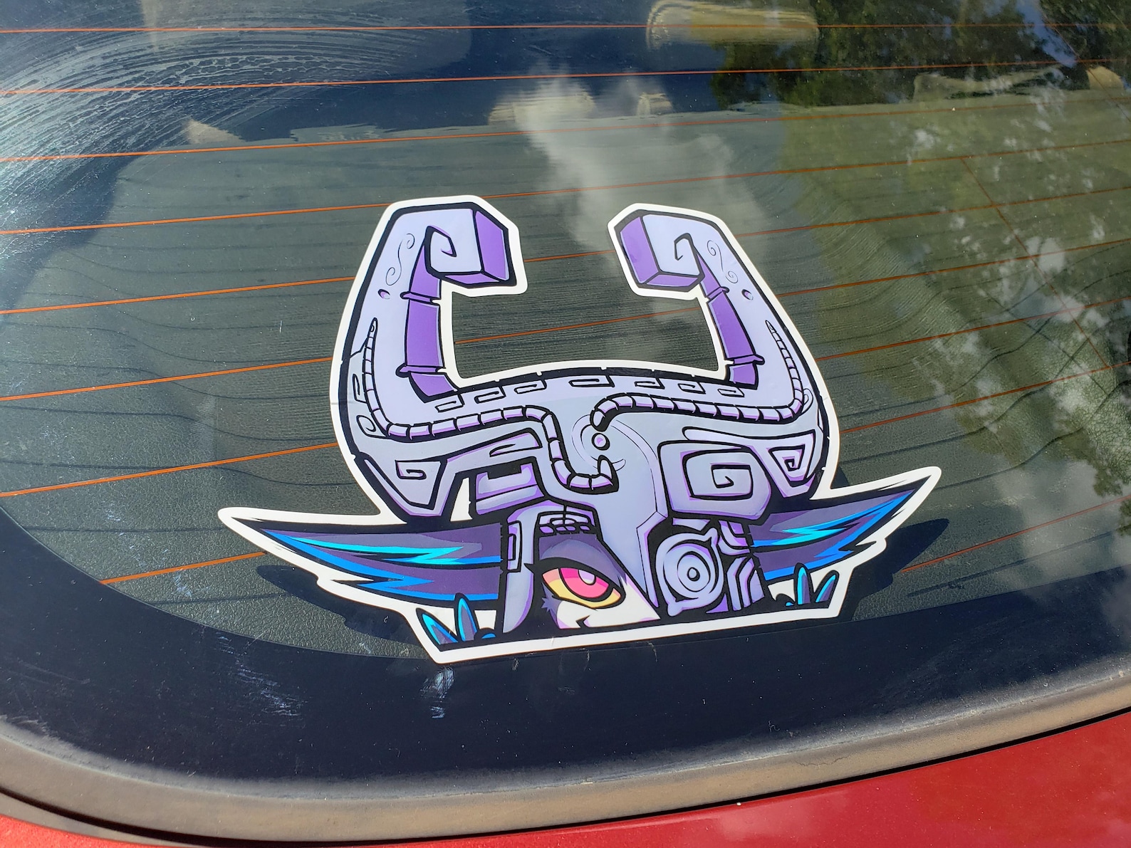 Dark Imp Car Sticker - U.V Protection, Weatherproof, Laminated - Etsy