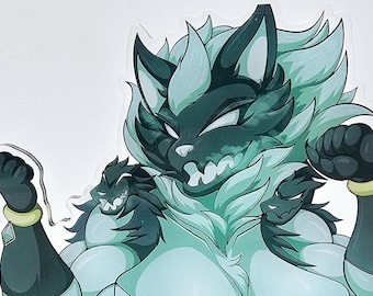 Cerberus Standee/Sticker 6"