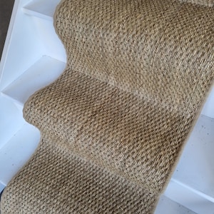Seagrass carpet stair runner like sisal but cheaper FREE DELIVERY