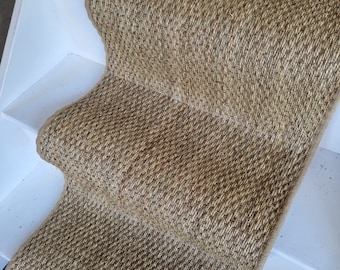 Seagrass carpet stair runner like sisal but cheaper FREE DELIVERY