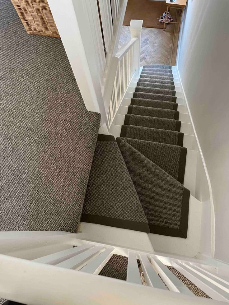 Carpet Runners for Winding Stairs, Corner Stairs, Pie Shaped Stairs, Kite Shaped Stairs, Winders
