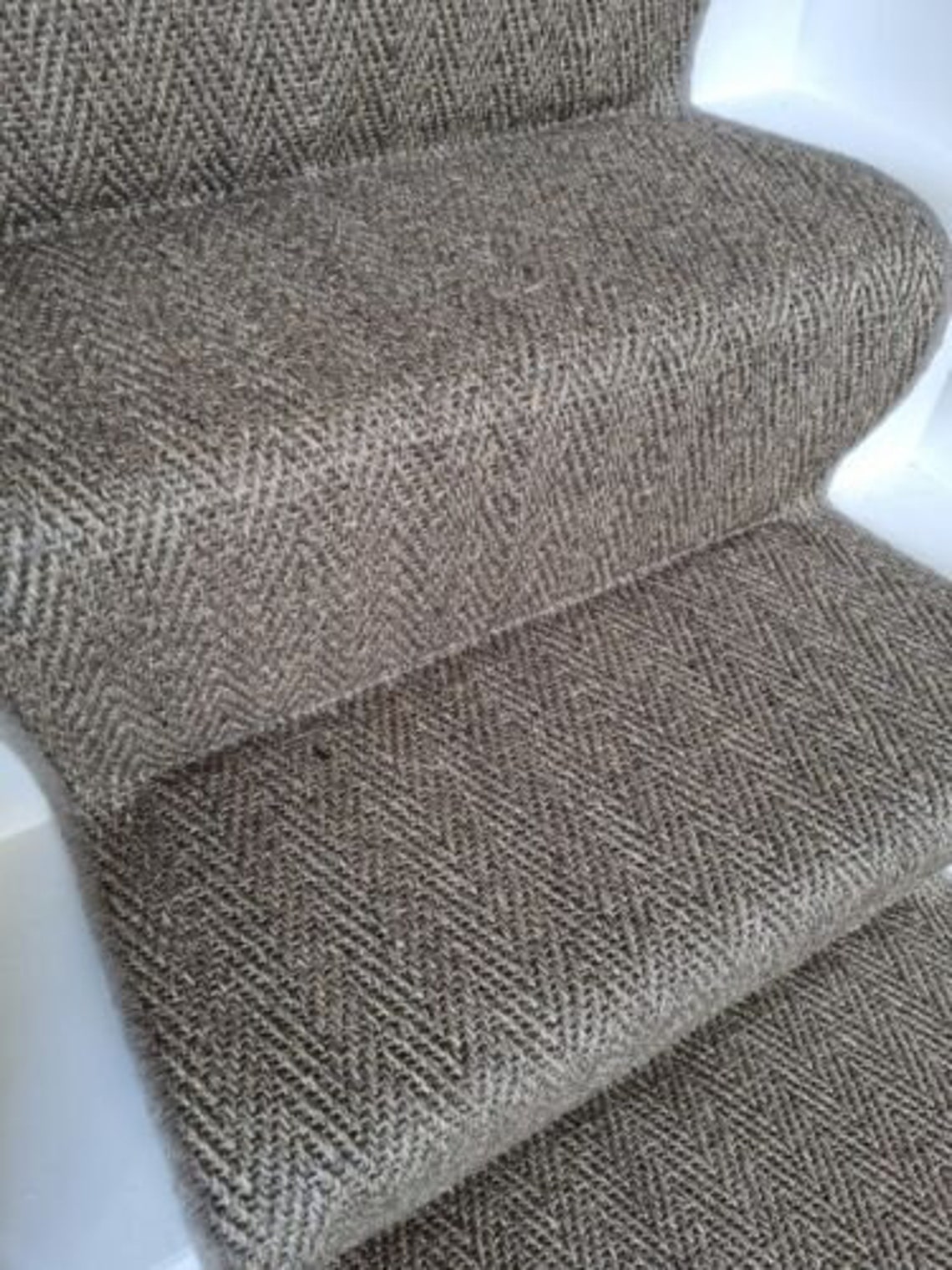 Sisal Herringbone Hambledon Carpet Stair Runner Whipped Edge - Etsy