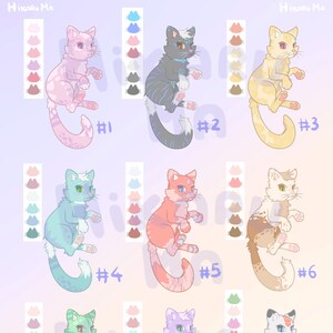 Leuke katachtige harige adoptie