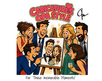 Caricatures for Milestone Moments | That Special Gift They Will Remember