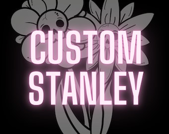 Vaso Stanley personalizado / Owala / Stanley / Rosa Halloween / Regalos para esposa / Kawaii / Regalos para novia / 30 oz / 40 oz