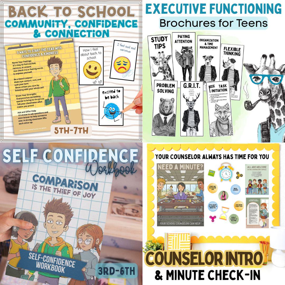 Middle School Counseling Must-haves of 2025 | SEL Toolkit Bundle for ...