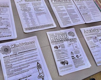 Social Emotional Learning Workbook for Pre-teens and Teens