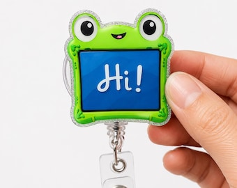 Toy Story 5 Shaker Ausweisrolle, niedlicher Cartoon-Charakter Ausweishalter, Krankenschwester Lehrer einziehbarer Ausweisclip