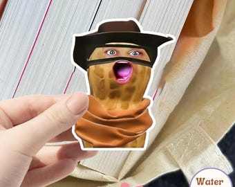 Naklejka lub magnes Arc Raiders The Burnt Peanut GOOP, naklejka na grę wideo, prezenty dla graczy, wodoodporna naklejka winylowa na laptopa