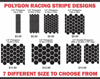 Honeycomb Stripe Decal - Etsy