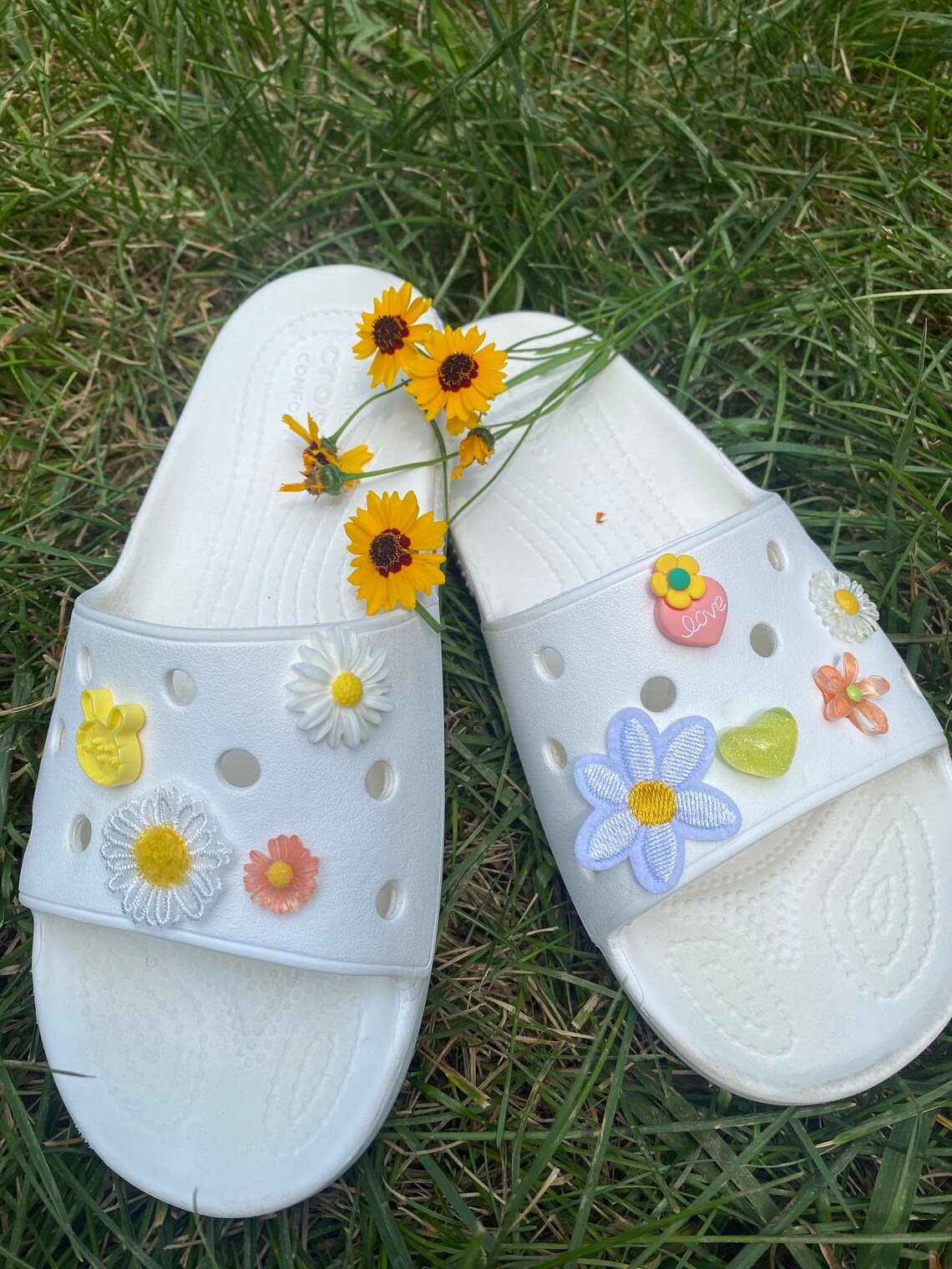 910 Pieces of Unique Jibbitzs Daisy Jibbitz Jibbitz for Etsy