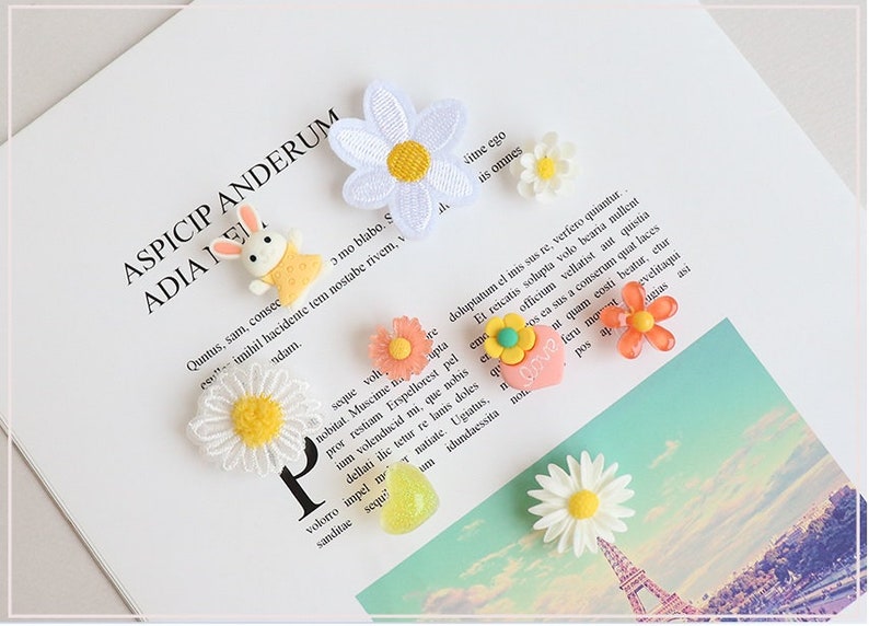 910 Pieces of Unique Jibbitzs Daisy Jibbitz Jibbitz for Etsy