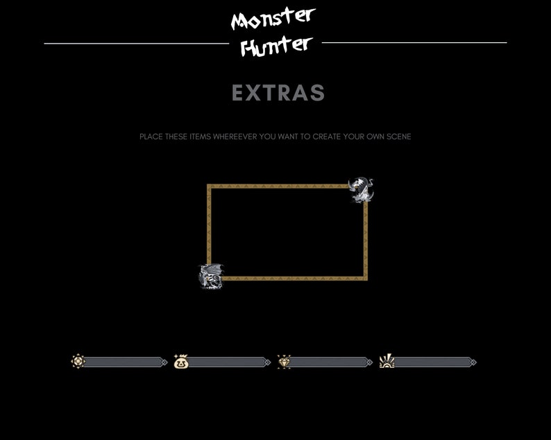 Twitch Overlay / Stream Pack Animated Scenes, Stream Overlays and