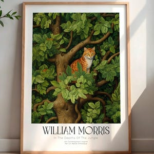 William Morris Wall Art, Vintage Botanical Print, Floral Poster Arts Decor, Digital Download, William Morris Print Digital Download AA2