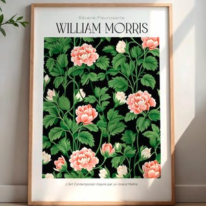 William Morris Wall Art, Vintage Botanical Print, Floral Poster Arts Decor, Digital Download, William Morris Print Digital Download AA9