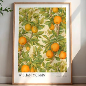 William Morris Wall Art, Vintage Botanical Print, Floral Poster Arts Decor, Digital Download, William Morris Print Digital Download AA16
