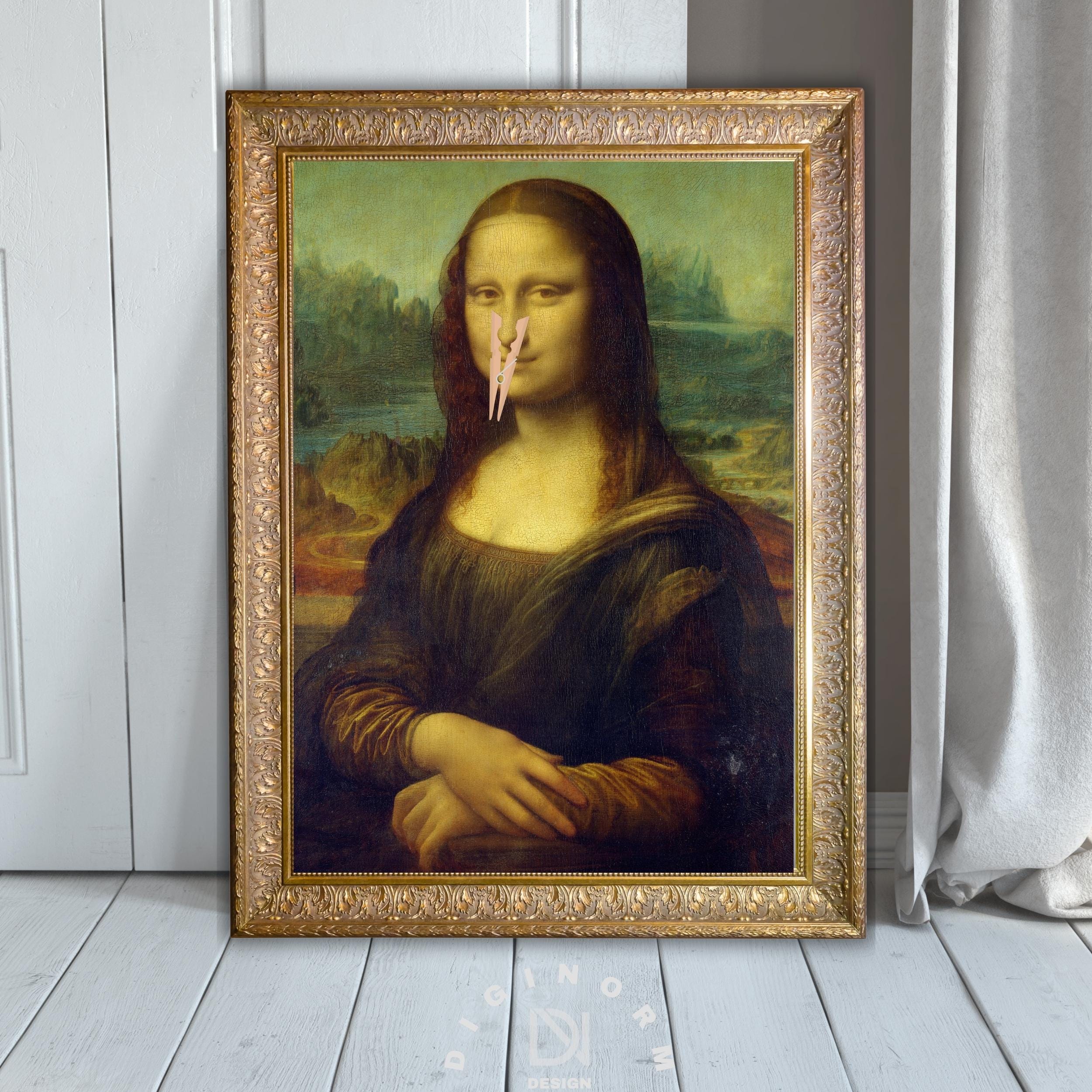 絵画 Monariza 浜崎健 現代アート作品（ユニークピース） ｜ MONALISA #22 (0