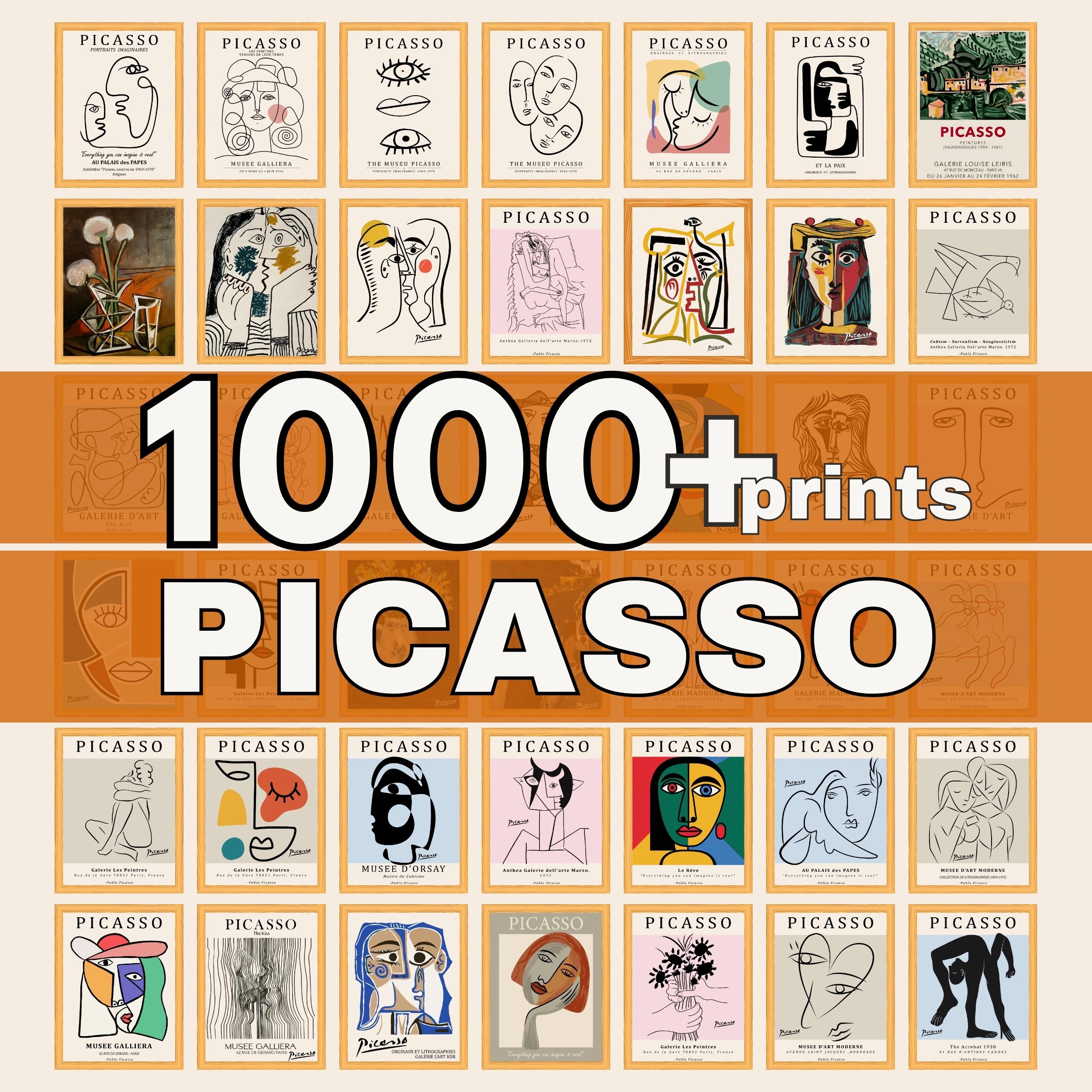 Picasso line art - Etsy 日本