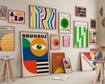 1500+ BAUHAUS Art Prints for Home Decor - Gallery Set