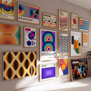2000+ BAUHAUS Art Prints for Home Decor - Gallery Set -MEGA BUNDLE 2000+ Art Prints Set -Gallery Wall Decoration - Minimalist Digital Print