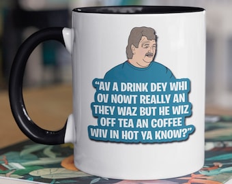 Taza divertida de Gerald Cooper / Taza de café de la granja de Clarkson