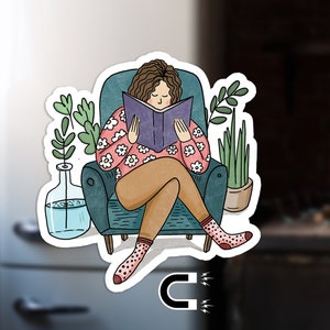 Imã de geladeira à prova d'água Boho - Imã de vinil Hygge - Imã de boas vibrações - Imã de positividade - Imã de amante de plantas - Imã de autocuidado