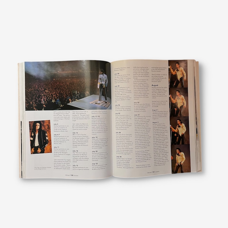 El clásico Michael Jackson: Un documental visual - Libro de bolsillo de 2009 (Adrian Grant) imagen 2