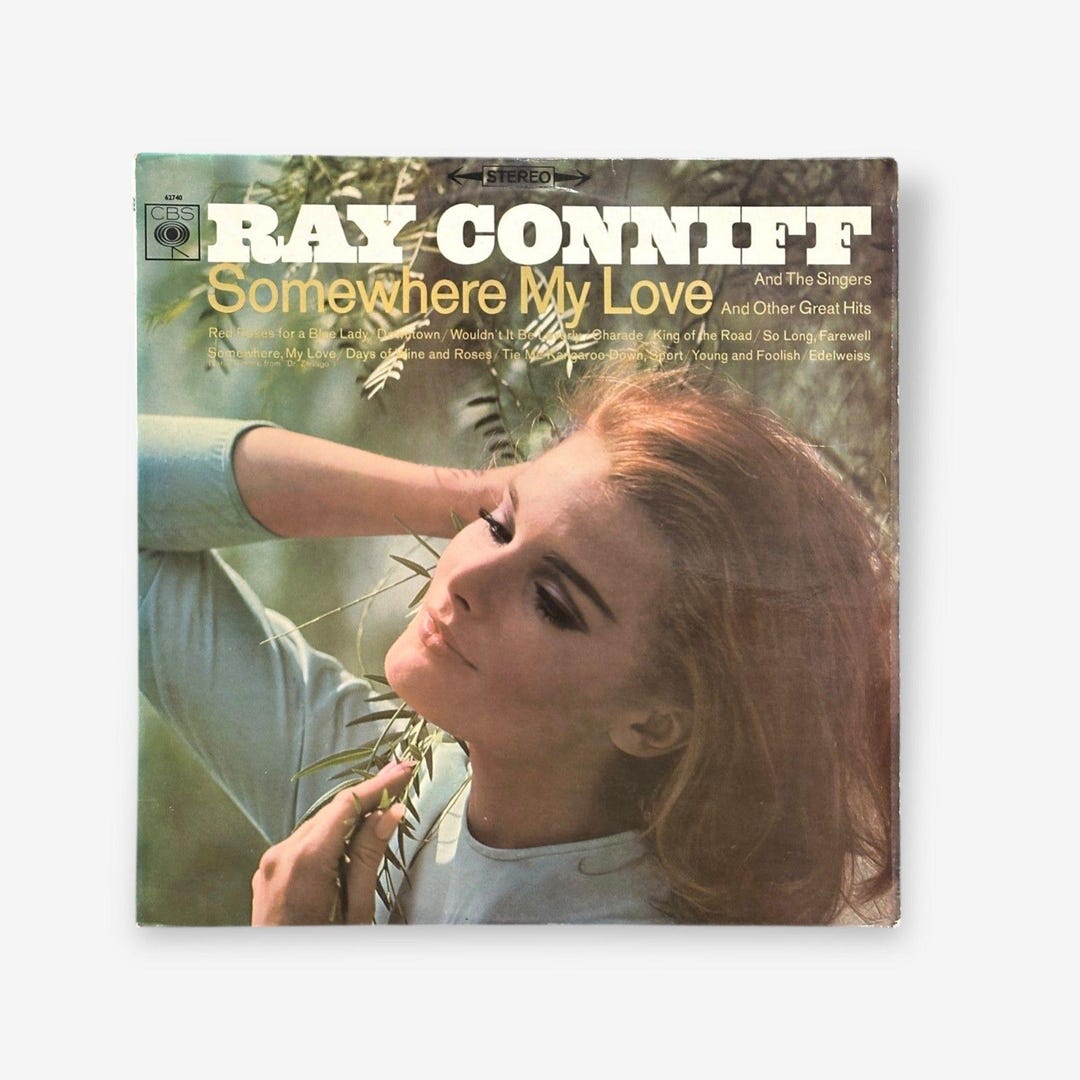 Vintage Ray Coniff and the Singers - Somewhere My Love Vinyl Record ...
