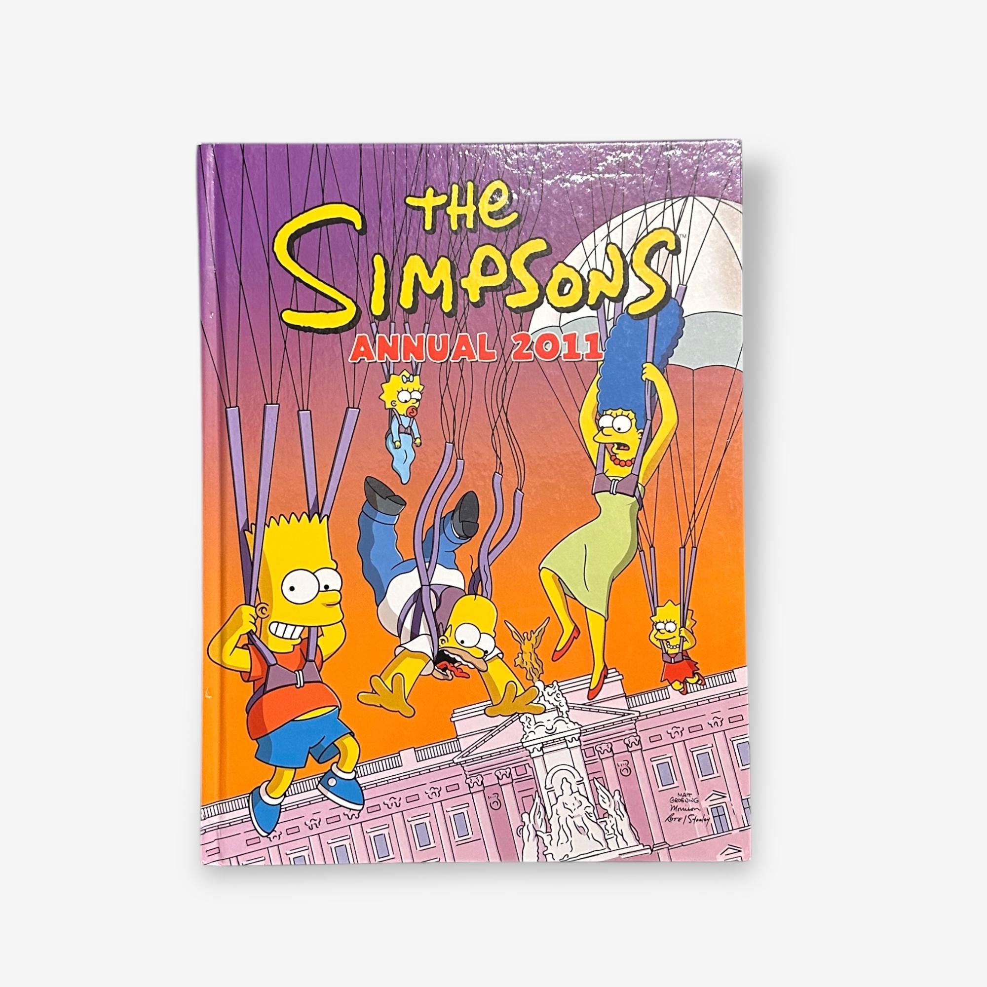 Vintage the Simpsons Annual 2011 Hardback Book - Etsy